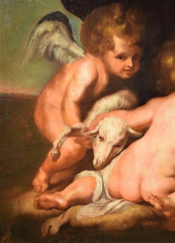 Bacchanal of Putti